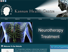Tablet Screenshot of kannanhealthcentre.com